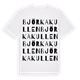 Björkakullen ordlek t-shirt