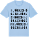 Blue Soul t-shirt med Björkehögen ordlek t-shirt