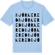 Blue Soul t-shirt med Björkered ordlek t-shirt