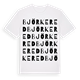 Björkered ordlek t-shirt