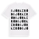 Björkeröd ordlek t-shirt