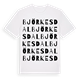 Björkesdal ordlek t-shirt