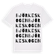 Björkeskogen ordlek t-shirt