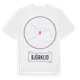 White t-shirt med Björklid t-shirt