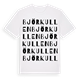Björkullen ordlek t-shirt