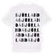 Björlanda ordlek t-shirt