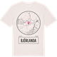 Vintage White t-shirt med Björlanda t-shirt