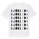 Björlida ordlek t-shirt