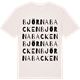 Vintage White t-shirt med Björnabacken ordlek t-shirt