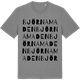 Mid Heather Gray t-shirt med Björnamaden ordlek t-shirt