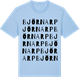 Blue Soul t-shirt med Björnarp ordlek t-shirt
