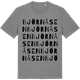 Mid Heather Gray t-shirt med Björnåsen ordlek t-shirt