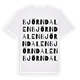 Björndalen ordlek t-shirt