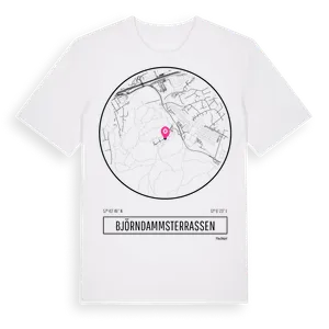 Björndammsterrassen t-shirt – ekologisk bomull t-shirt från Pinshirt