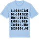 Blue Soul t-shirt med Björneröd ordlek t-shirt