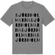 Mid Heather Gray t-shirt med Björnholmarna ordlek t-shirt