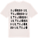 Vintage White t-shirt med Björnhult ordlek t-shirt