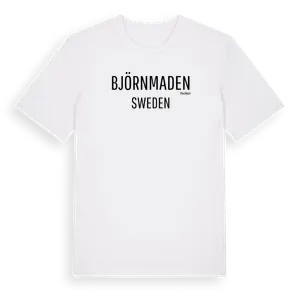 Björnmaden i Sverige t-shirt – ekologisk bomull t-shirt från Pinshirt