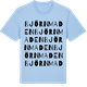 Blue Soul t-shirt med Björnmaden ordlek t-shirt