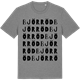 Mid Heather Gray t-shirt med Björröd ordlek t-shirt