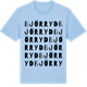 Blue Soul t-shirt med Björryd ordlek t-shirt