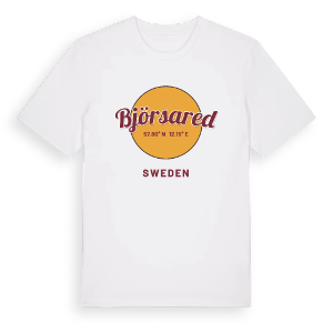 Björsared cirkel t-shirt – ekologisk bomull t-shirt från Pinshirt