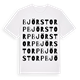 Björstorp ordlek t-shirt