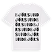 Björsund ordlek t-shirt