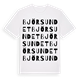 Björsundet ordlek t-shirt