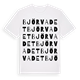 Björvadet ordlek t-shirt