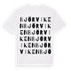 Björviken ordlek t-shirt