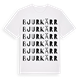 Bjurkärr ordlek t-shirt