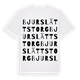 Bjurslätts Torg ordlek t-shirt