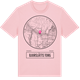 Pink Cotton t-shirt med Bjurslätts Torg t-shirt