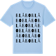 Blue Soul t-shirt med Blåbo ordlek t-shirt