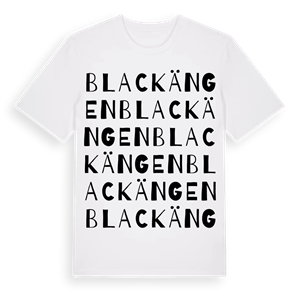 Blackängen ordlek t-shirt – ekologisk bomull t-shirt från Pinshirt