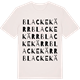 Vintage White t-shirt med Blackekärr ordlek t-shirt