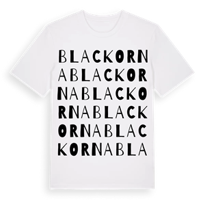 Blackorna ordlek t-shirt – ekologisk bomull t-shirt från Pinshirt