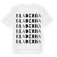 Bladerna ordlek t-shirt