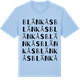 Blue Soul t-shirt med Blänkås ordlek t-shirt