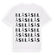 Blåsås ordlek t-shirt