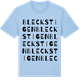 Blue Soul t-shirt med Bleckstigen ordlek t-shirt