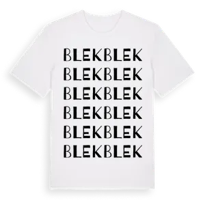 Blek ordlek t-shirt – ekologisk bomull t-shirt från Pinshirt