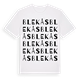 Blekås ordlek t-shirt