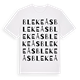 Blekeås ordlek t-shirt
