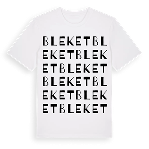 Bleket ordlek t-shirt – ekologisk bomull t-shirt från Pinshirt
