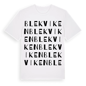 Blekviken ordlek t-shirt – ekologisk bomull t-shirt från Pinshirt