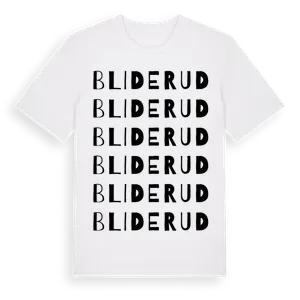 Bliderud ordlek t-shirt – ekologisk bomull t-shirt från Pinshirt