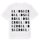 Blidsberg ordlek t-shirt