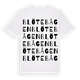 Blötebågen ordlek t-shirt